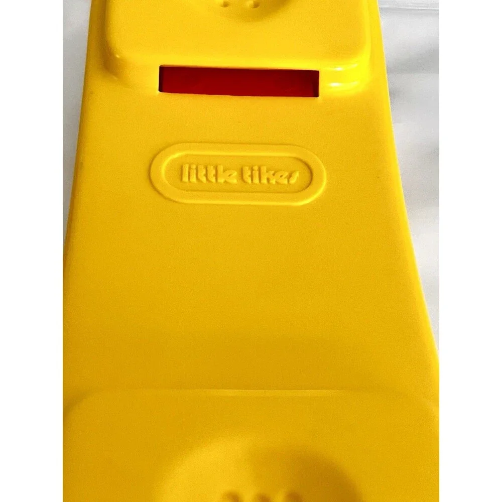 VTG. LITTLE TIKES REPLACEMENT CORDLESS YELLOW TELEPHONE FOR PLAY KITCHEN